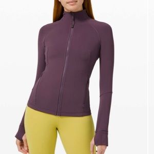 lululemon Nulu Fold Zip Jacket Purple Size 10 NWT